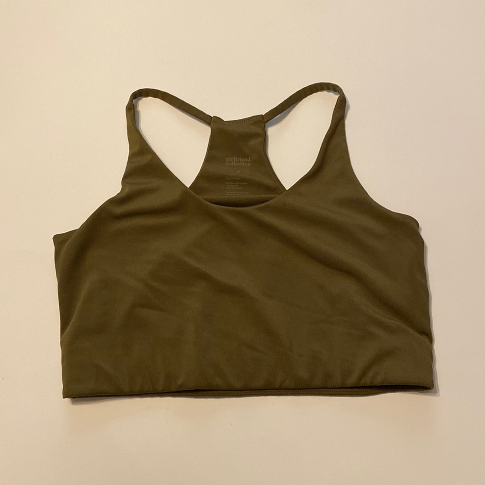 Girlfriend Collective Float Cleo bra in Fern Medium